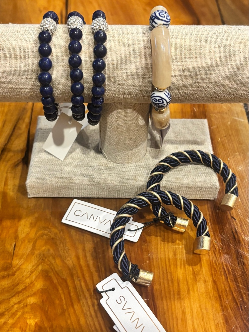 Navy and Gold Women’s Bracelet Lot